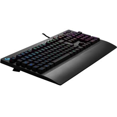 O corpo estreito do G213 Prodigy é durável, preciso e resistente a derramamentos, desenvolvido de acordo com a forma que você joga. Com teclas focadas