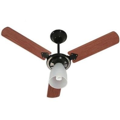Ventilador Marbela Preto 220v 3 Pás Verniz