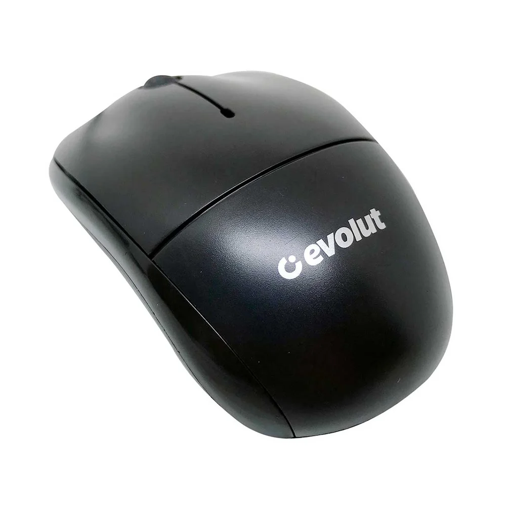 Imagem 2 de 3 do produto Mouse Office, Com Fio, Evolut - EO-102BK