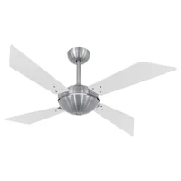 Ventilador De Teto Volare Escovado Tech Office Branco 220V