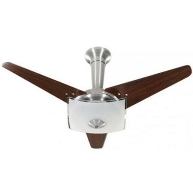 Ventilador Quadrimax Alumínio 110V 3 Pás Tabaco
