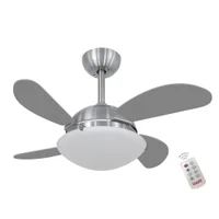 Ventilador Air Lil Titanio 127v E Controle Remoto