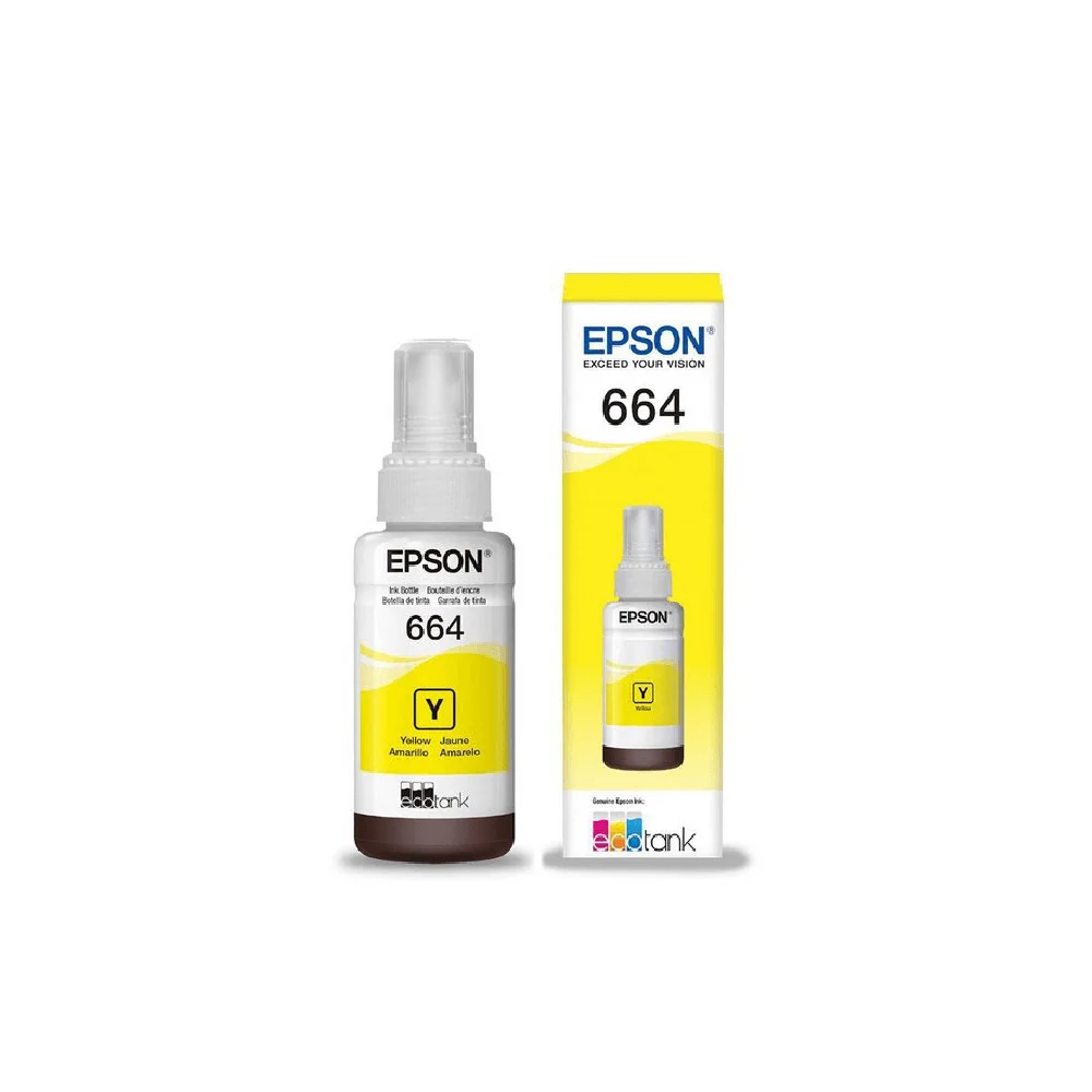 Tinta Epson 664 Amarelo Original