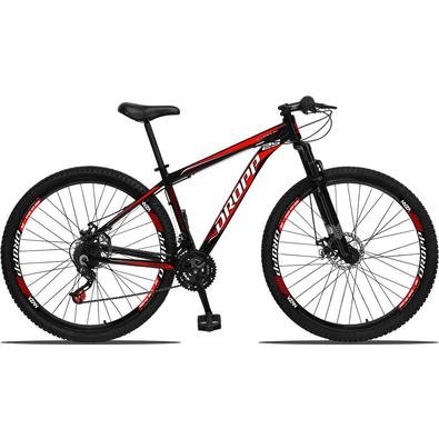 Um dos modelos mais vendidos na linha Dropp a Bicicleta Aluminum possui um nome forte é uma grande gama de cores. Possui 21 combinações de marchas, tr