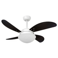 Ventilador De Teto Volare Branco Fosco Vr42 Fly Tabaco 127V