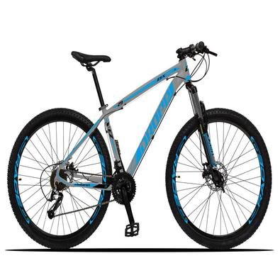Mountain Bike Dropp Z3-X é ideal para quem quer fazer trilhas com segurança pois já possui freios com sistema hidráulico de alto poder de frenagem e c