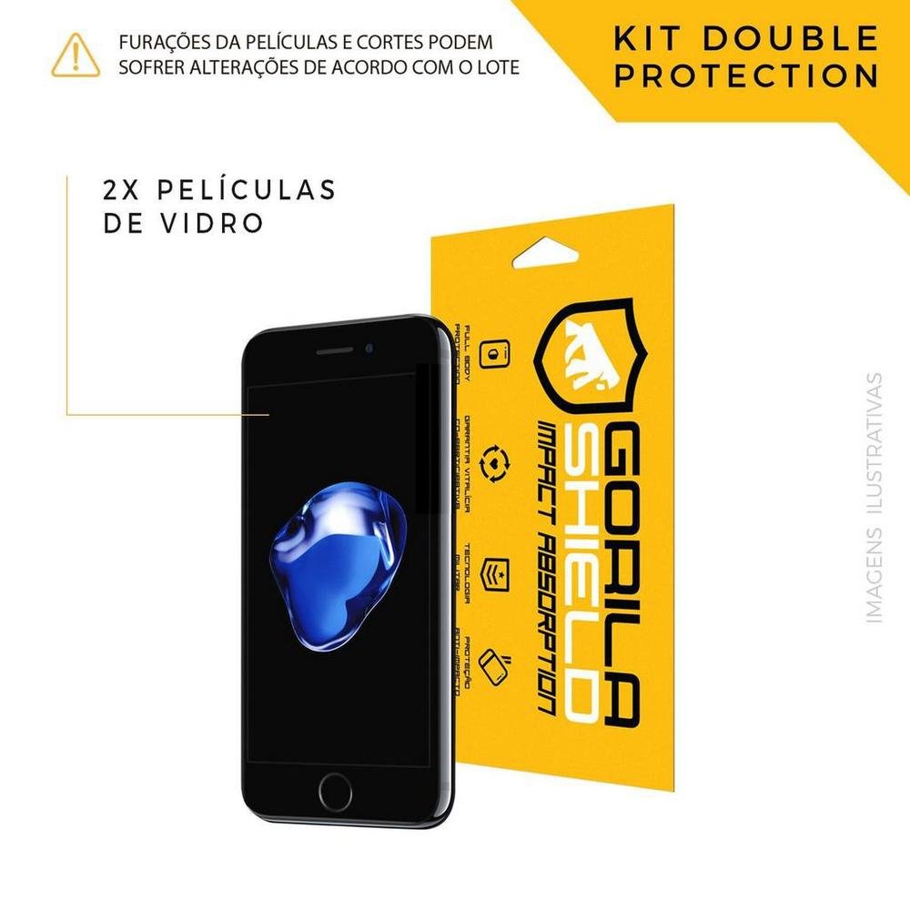 Imagem 5 de 5 do produto Película De Vidro Dupla Para Iphone 7 - Gorila Shield