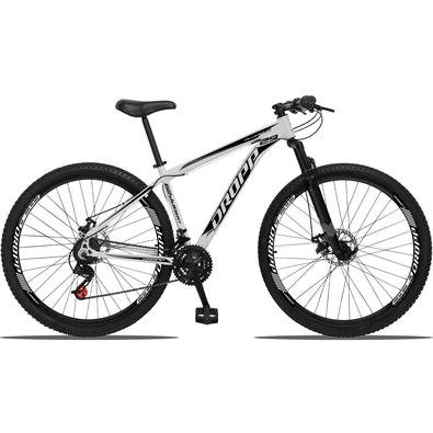 Um dos modelos mais vendidos na linha Dropp a Bicicleta Aluminum possui um nome forte é uma grande gama de cores. Possui 21 combinações de marchas, tr