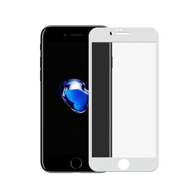 Película Coverage Color Para Iphone 7 - Branca - Gorila Shield (cobre Toda Tela)