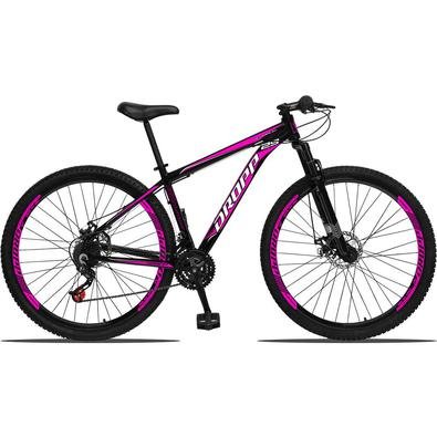 Um dos modelos mais vendidos na linha Dropp a Bicicleta Aluminum possui um nome forte é uma grande gama de cores. Possui 21 combinações de marchas, tr