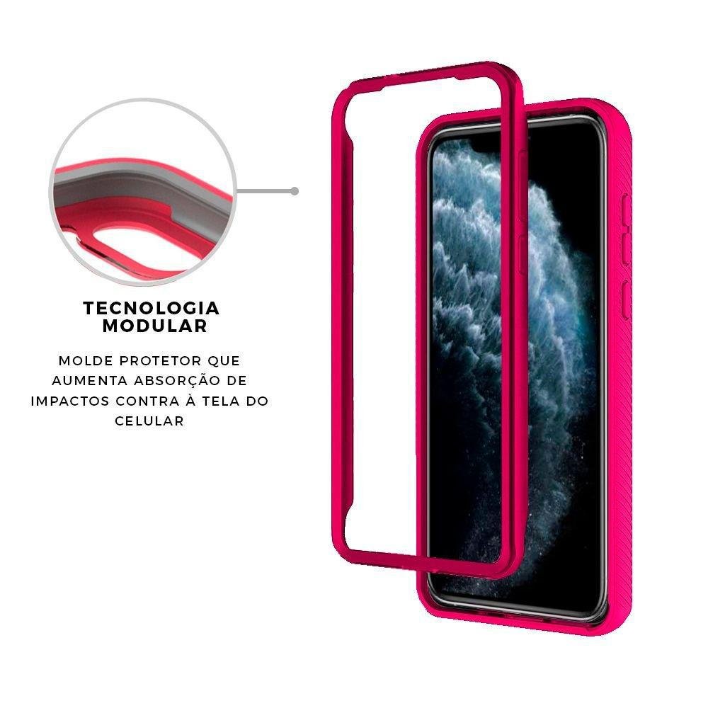 Capa Stronger Rosa Para Iphone 11 Pro - Gshield