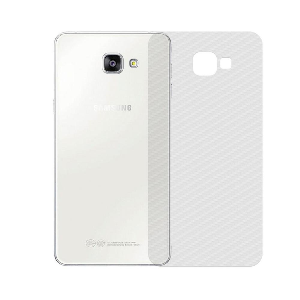 Imagem 3 de 5 do produto Película Traseira De Fibra De Carbono Transparente Para Samsung Galaxy A9 - Gorila Shield