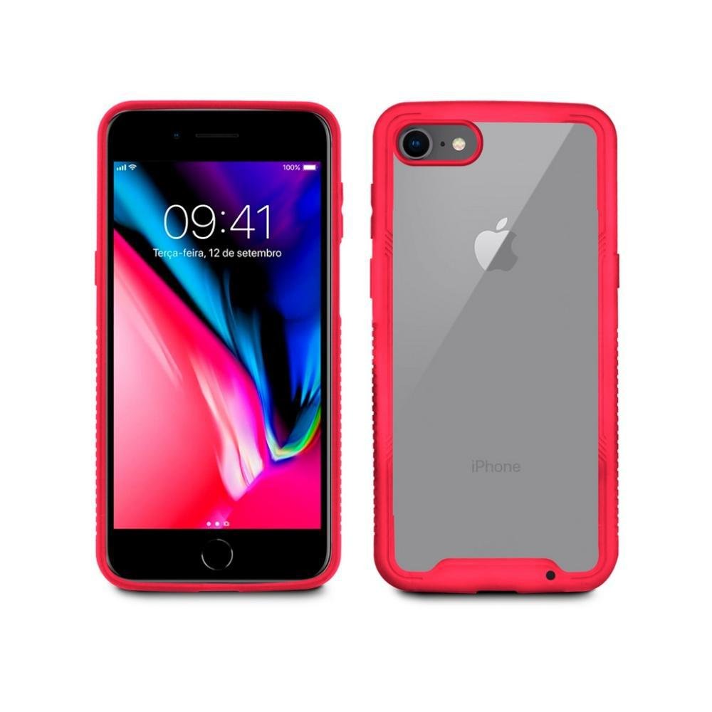 Capa Stronger Rosa Para Iphone Se 2 - Gshield