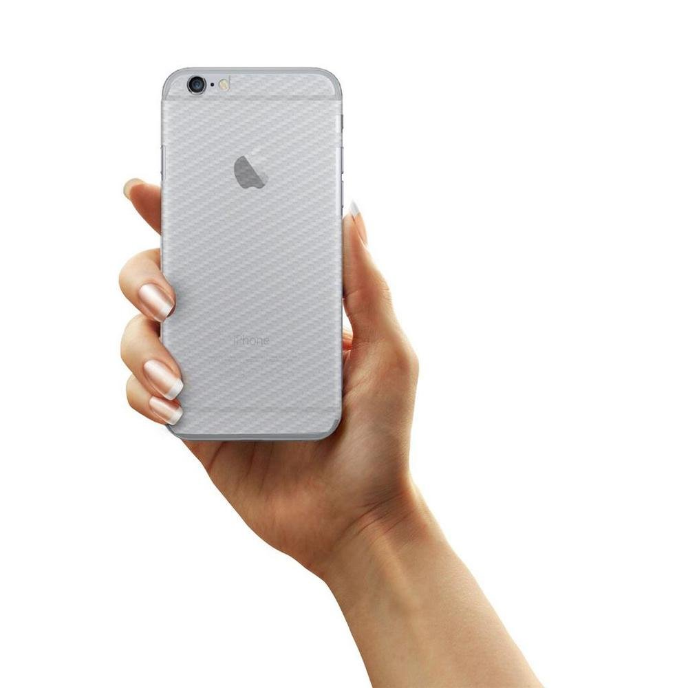 Imagem 4 de 4 do produto Película Traseira De Fibra De Carbono Transparente Para Iphone 6 Plus E 6s Plus - Gorila Shield