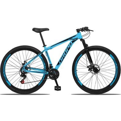 Um dos modelos mais vendidos na linha Dropp a Bicicleta Aluminum possui um nome forte é uma grande gama de cores. Possui 21 combinações de marchas, tr