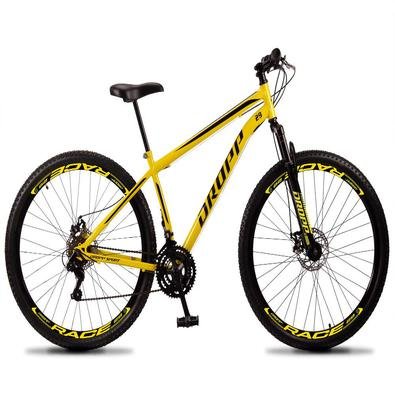Dropp Sport é nossa Mountain Bike com quadro em aço carbono, além de ter um ótimo custo benefício o quadro é super resistente. Possui 21 combinações d