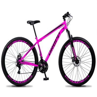 Dropp Sport é nossa Mountain Bike com quadro em aço carbono, além de ter um ótimo custo benefício o quadro é super resistente. Possui 21 combinações d
