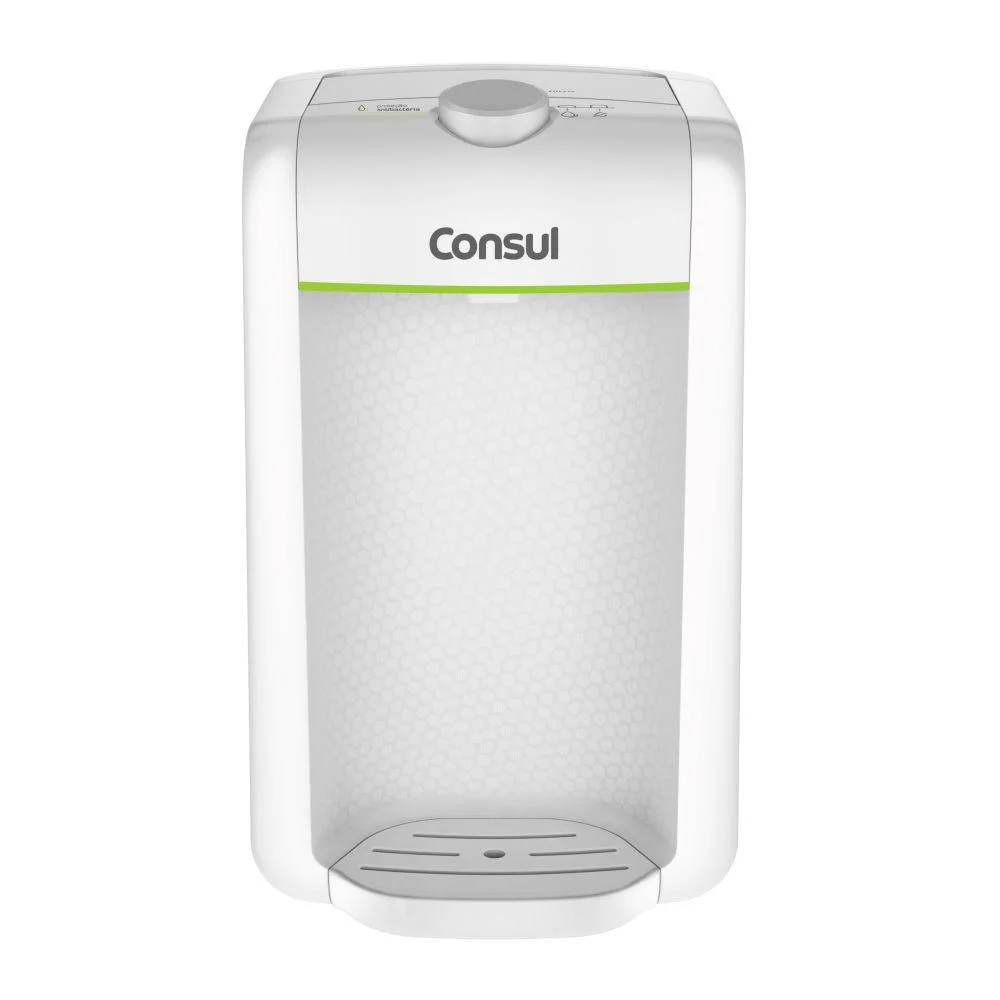 Purificador de Água Consul Compacto Branco CPC31AB - Água Natural Purificador de Água Consul Compacto Branco CPC31AB - Água Natural