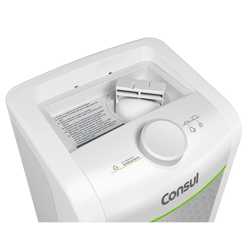Purificador de Água Consul Compacto Branco CPC31AB - Água Natural Purificador de Água Consul Compacto Branco CPC31AB - Água Natural