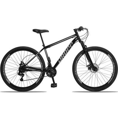 Dropp Sport é nossa Mountain Bike com quadro em aço carbono, além de ter um ótimo custo benefício o quadro é super resistente. Possui 21 combinações d