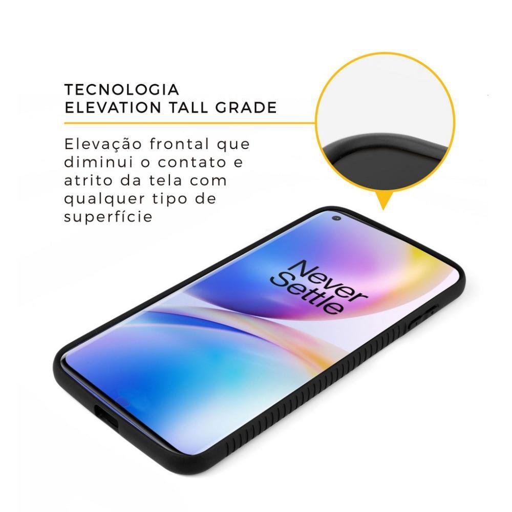 Imagem 5 de 5 do produto Capa Stronger Preta Para Oneplus 8 - Gshield
