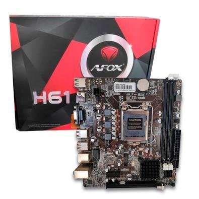 Placa Mãe Intel 1155 Ddr3 Hdmi/Vga 3º Geração IH61-MA7 Afox
