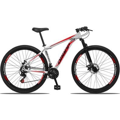 Um dos modelos mais vendidos na linha Dropp a Bicicleta Aluminum possui um nome forte é uma grande gama de cores. Possui 21 combinações de marchas, tr