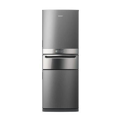 Refrigerador Brastemp Inverse 419L 3 Portas Frost Free Inox 220V BRY59BKA Brastemp sempre trazendo o que há de melhor, traz para sua casa o Refrigerad