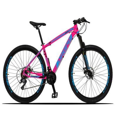 A Mountain Bike Dropp Z3-X é ideal para quem quer fazer trilhas com segurança pois já possui freios com sistema mecânico de alto poder de frenagem e c