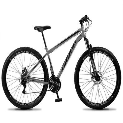 Dropp Sport é nossa Mountain Bike com quadro em aço carbono, além de ter um ótimo custo benefício o quadro é super resistente. Possui 21 combinações d