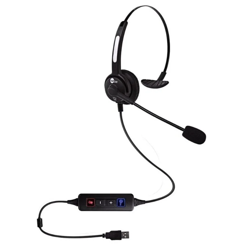 Imagem 4 de 4 do produto Headset TopUse, USB, Voip, Com Tubo Flexível - HTU-300