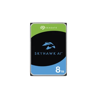 HD Seagate 8TB SkyHawk, 7200 RPM, 256MB, 3.5, SATA 3 - ST8000VE001