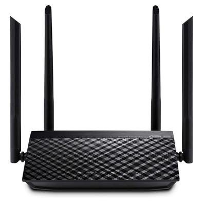 Roteador Wi-Fi de dual-band AC1200 com quatro antenas e Controle Parental. Taxa de transferência simultânea de 300 Mbps (2.4GHz) e 867 Mbps (5GHz) par