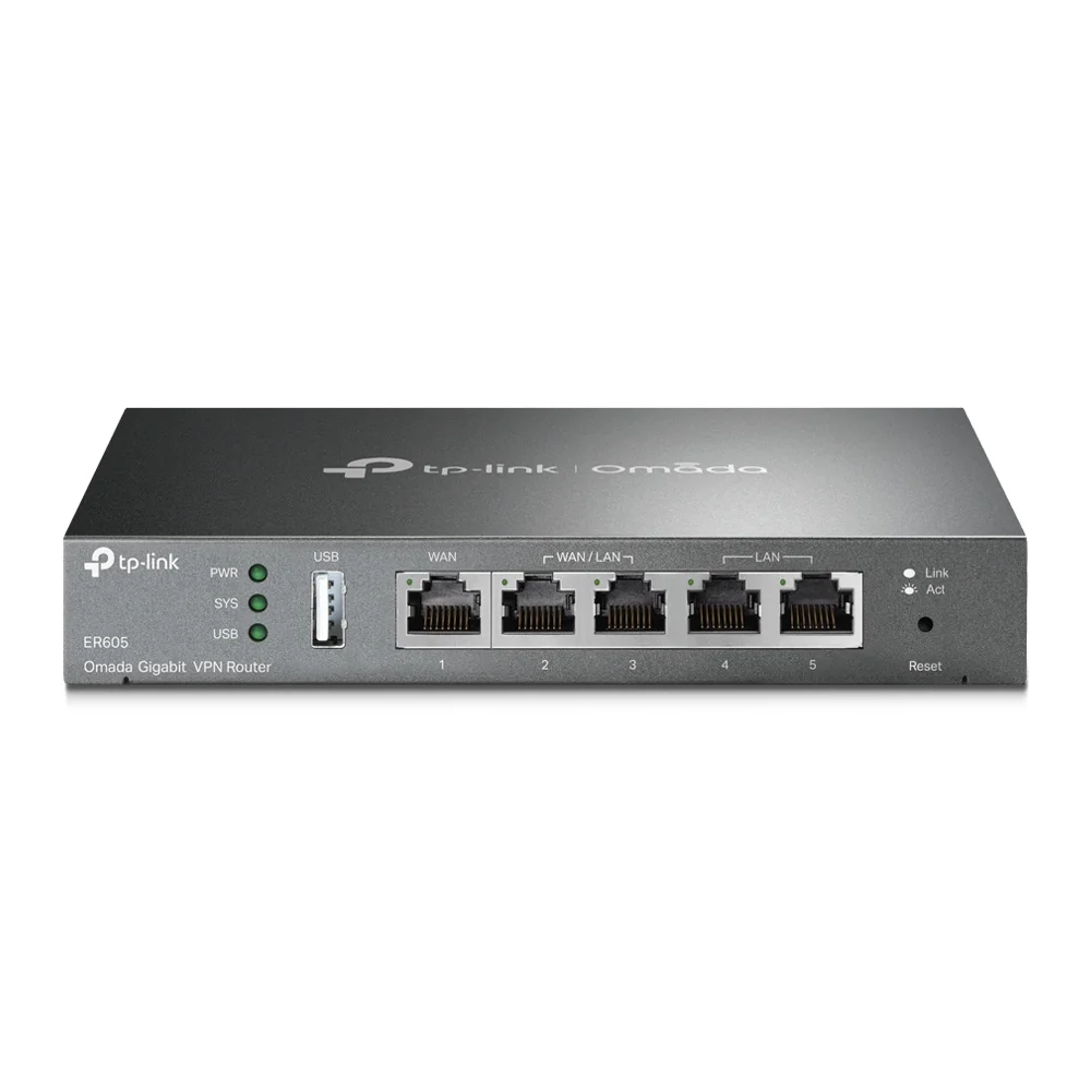 Roteador TP-LINK, VPN, Multi-Wan Gigabit, Safestream - TL-ER605 SMB