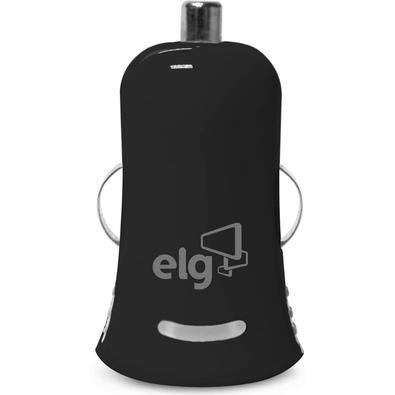 Características: - Marca: Elg - Modelo: CC1SPT - Cor: Preto O carregador veicular é ultra compacto com apenas 4cm de altura, possui LED indicador de l