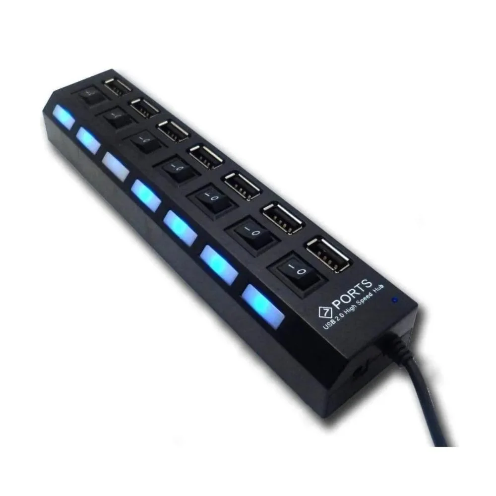 Imagem 2 de 3 do produto Hub Usb 2.0 - 7 Portas - Maxprint 6013576