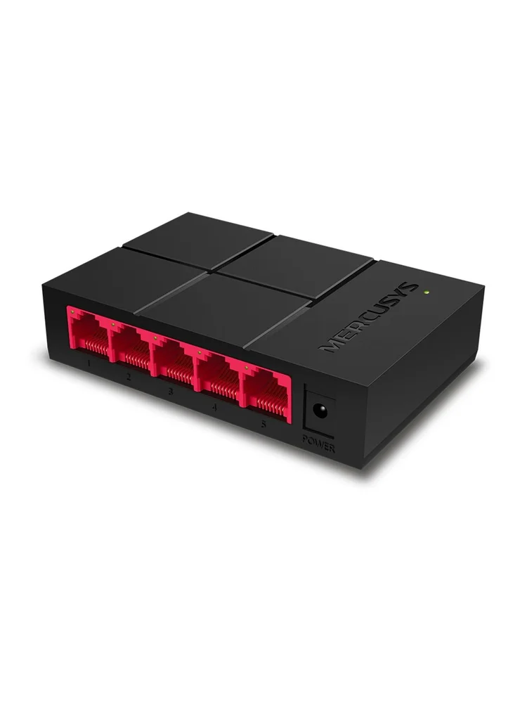 Imagem 3 de 5 do produto Mercusys, Hub Switch, 05p, Ms105g, 10/100/1000mbps