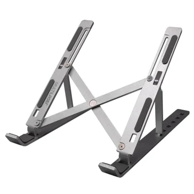 Suporte Para Notebook Até 17"  Portátil Com Ajuste De Altura Alumínio Ac378