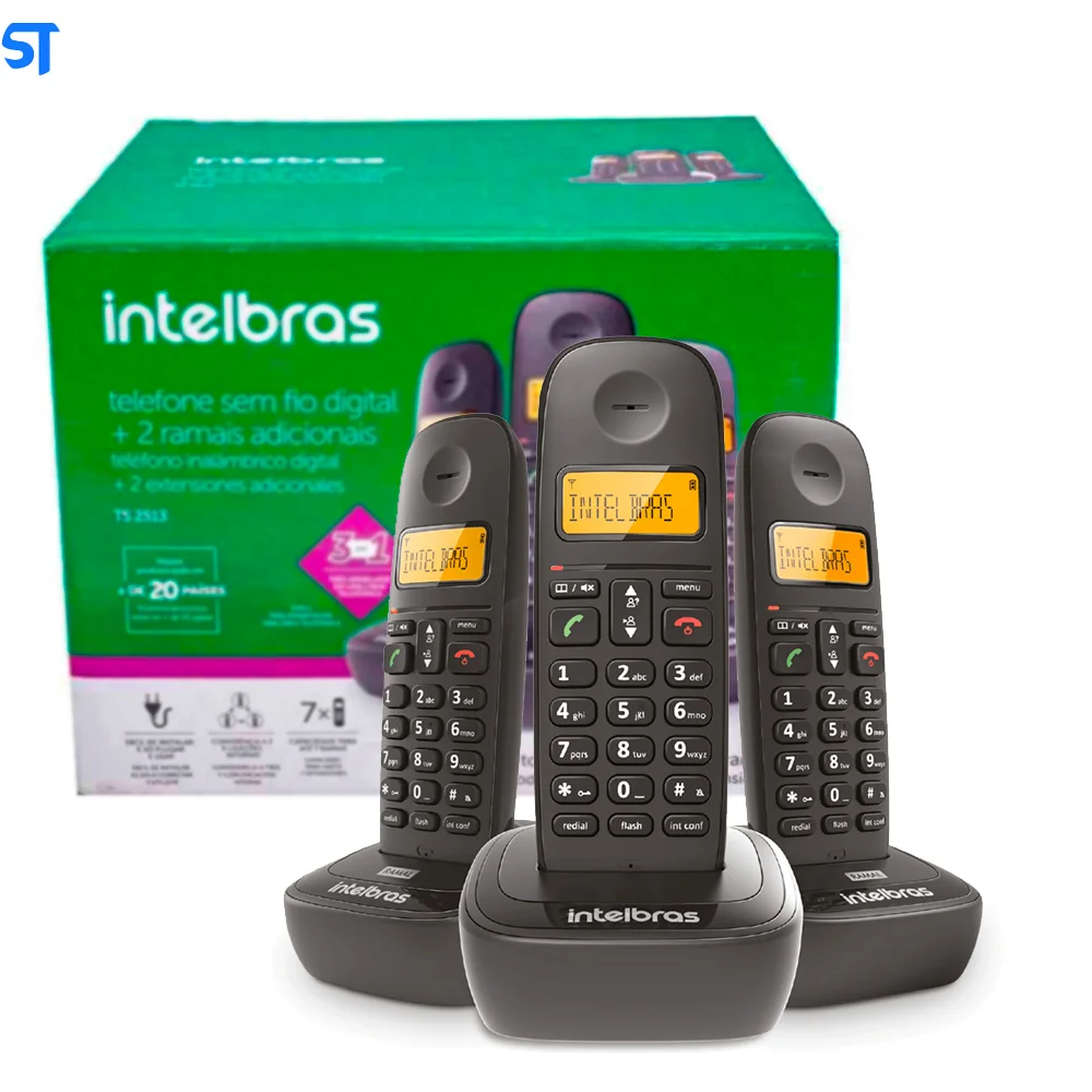 Telefone Sem Fio Ts 2513 Intelbras