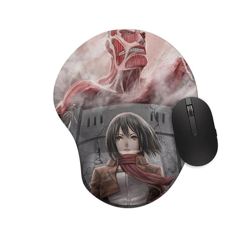 Shingeki No Kyojin Attack On Titan Mikasa Levi 01 Anime Gaming Mouse Pad :  : Informática