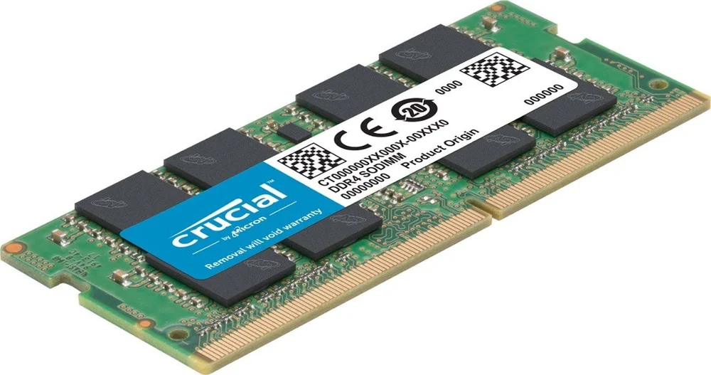 Memória RAM Para Notebook, 16GB DDR4, 2666 MHz, Crucial - CT16G4SFRA266