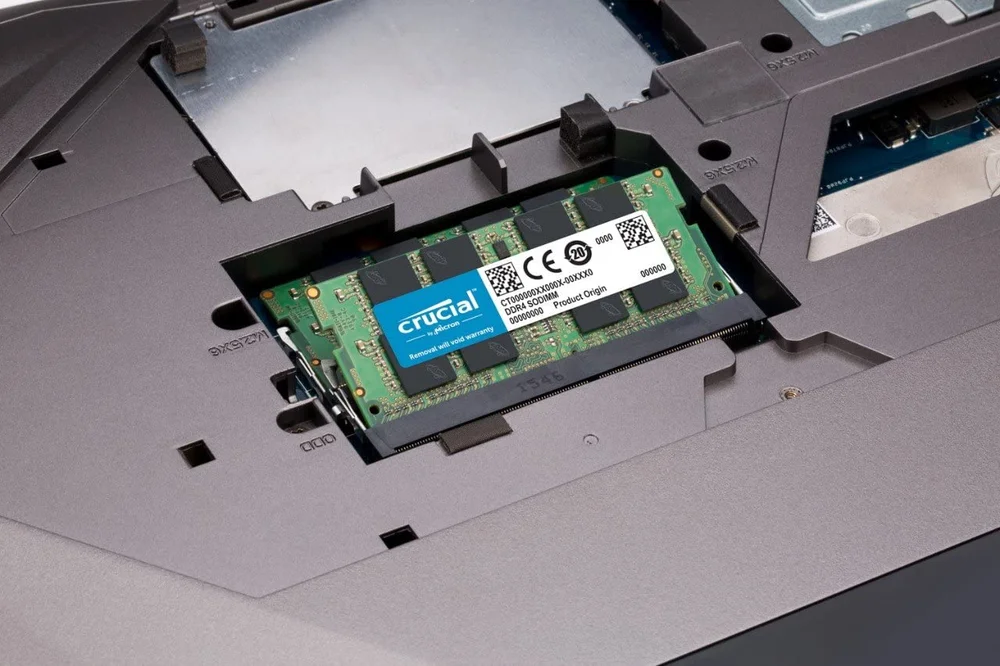 Memória RAM Para Notebook, 16GB DDR4, 2666 MHz, Crucial - CT16G4SFRA266