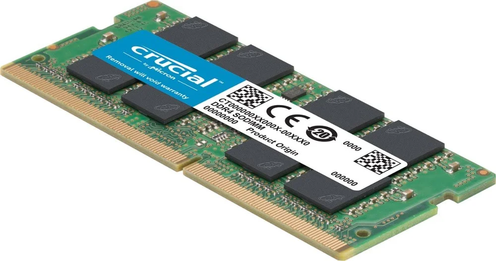 Memória RAM Para Notebook, 16GB DDR4, 2666 MHz, Crucial - CT16G4SFRA266