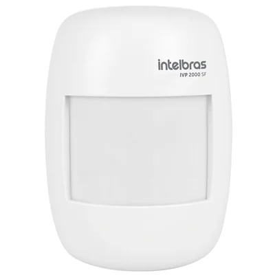 Sensor De Presença Intelbras Infravermelho Sem Fio, Detecção Até 12M - IVP 2000 SF