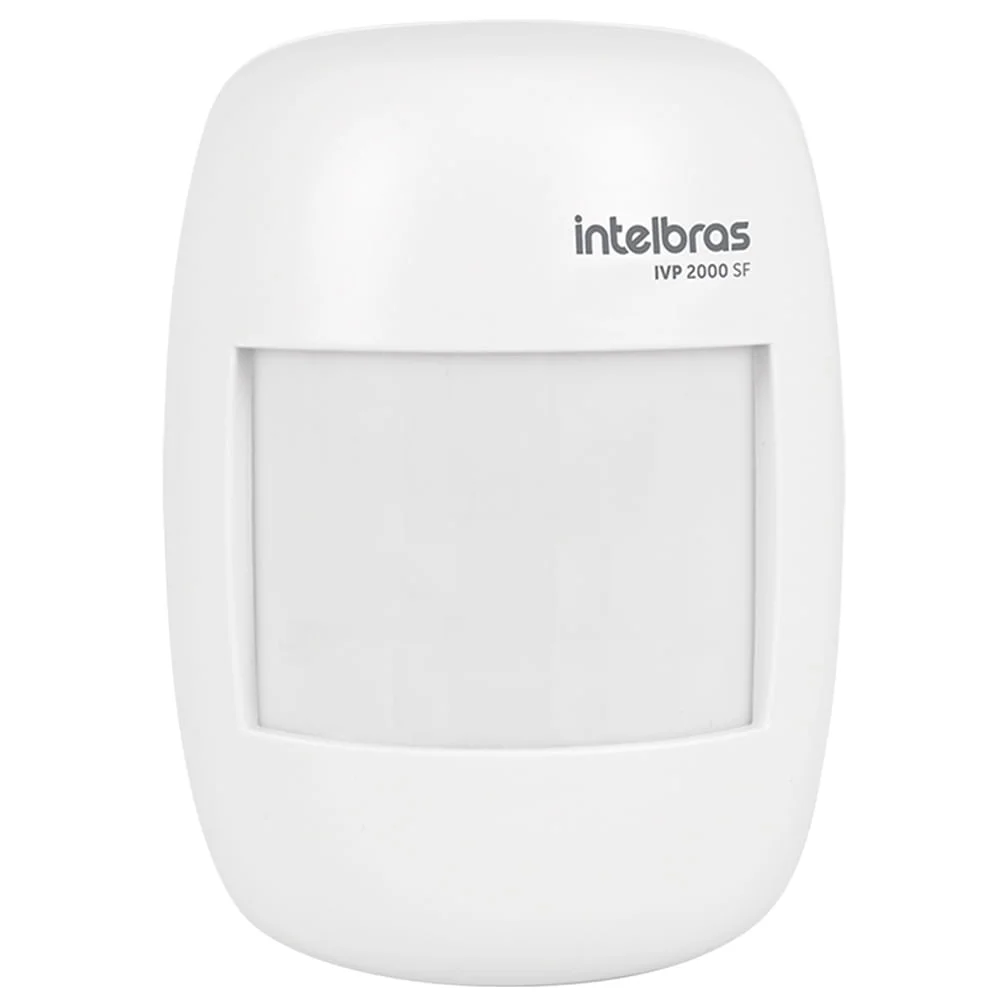 Sensor De Presença Intelbras Infravermelho Sem Fio, Detecção Até 12M - IVP 2000 SF