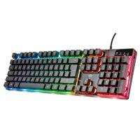 Teclado Gamer Trust, Gxt 835, Azor, Illuminated, Led, Us - 23651Graças às 12 teclas de função multimídia, é possível acessar uma variedade de funções,