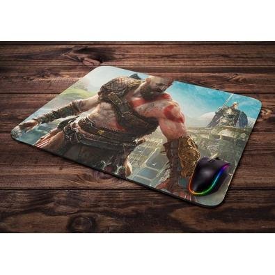 Mousepad Premium Kratos God Of War Video Game PC Gamer Jogo