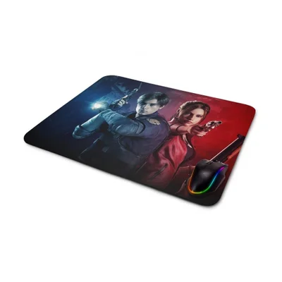 Mouse Pad Gamer Resident Evil 2 Claire E Leon