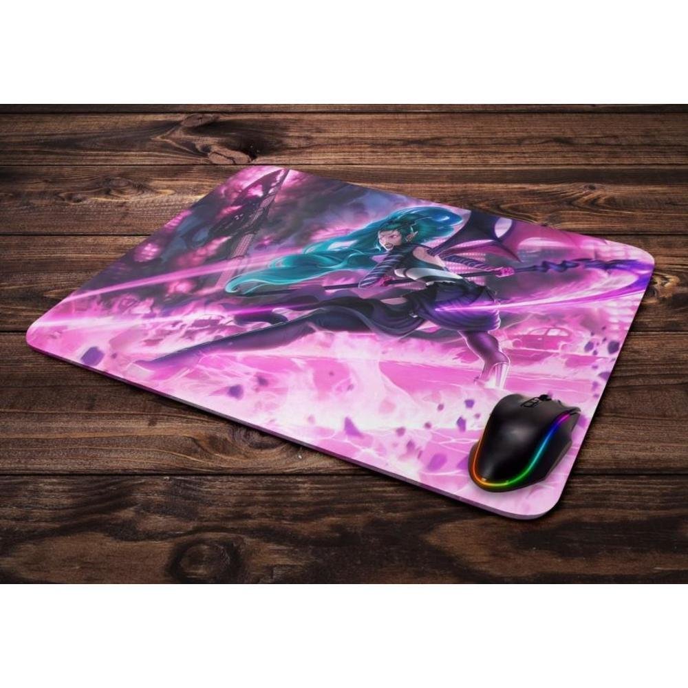 Imagem 2 de 2 do produto Mouse Pad Gamer League Of Legends Evelyn Vampire