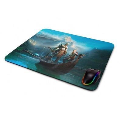 Mouse Pad Gamer God Of War Kratos E Atreus Ii